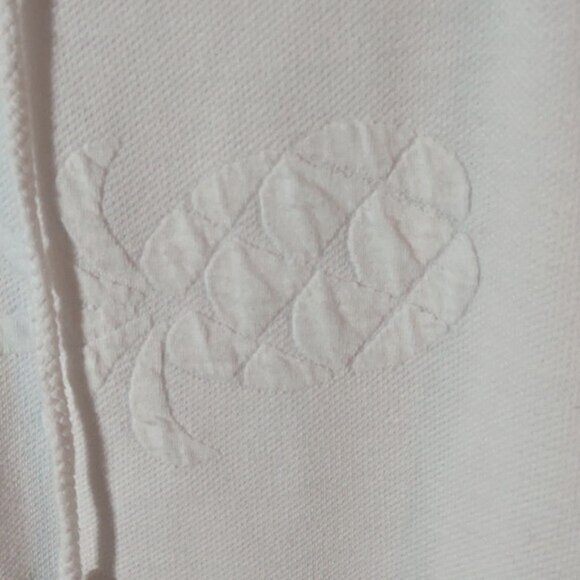 Lovely Whereabouts Swim Cover Up Hooded Sleeveless Dress White Medium zippered - Picture 8 of 16